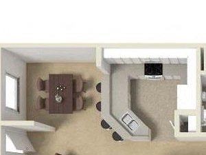 Northstar Lodge Apartments 3x2 Floor Plan Northstar Lodge Apartments 3x2 Floor Plan